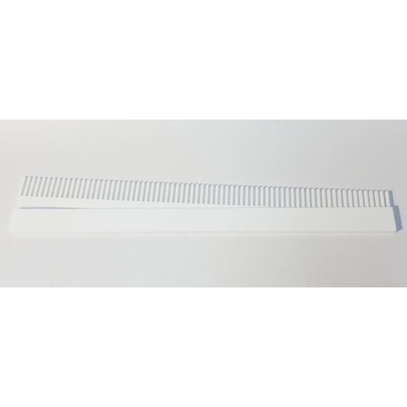 Overflow comb 42cm Aquario white